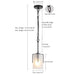 Adjustable Cylindrical Pendant Light Daily Nest