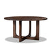 Pino - Round Dining Table - Dark Brown Jennifer Taylor Home