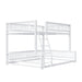 Bunk Bed Frame With Ladder And Safety Guardrails Dreamland