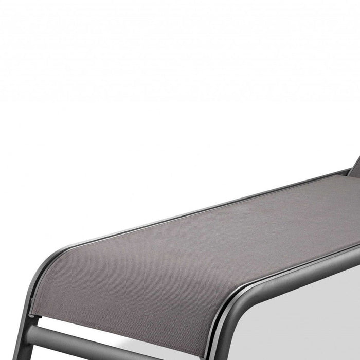 Metal Outdoor Chaise Lounge (Set of 2) - Taupe