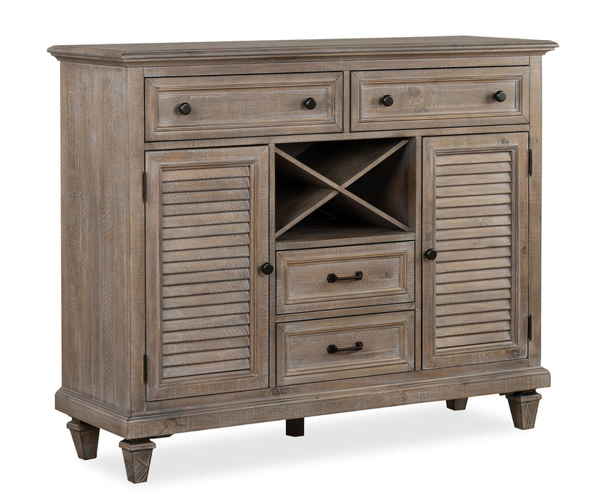 Lancaster - Server - Dovetail Gray Magnussen Furniture
