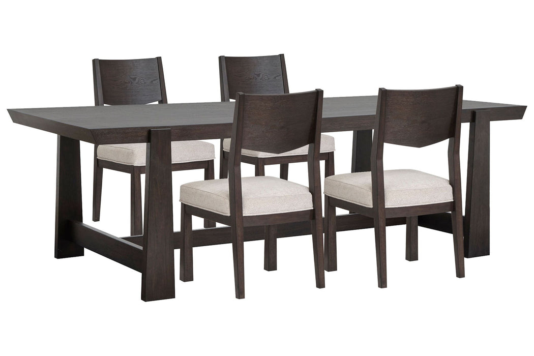 Tauren - Trestle Dining Table Set Magnussen Furniture