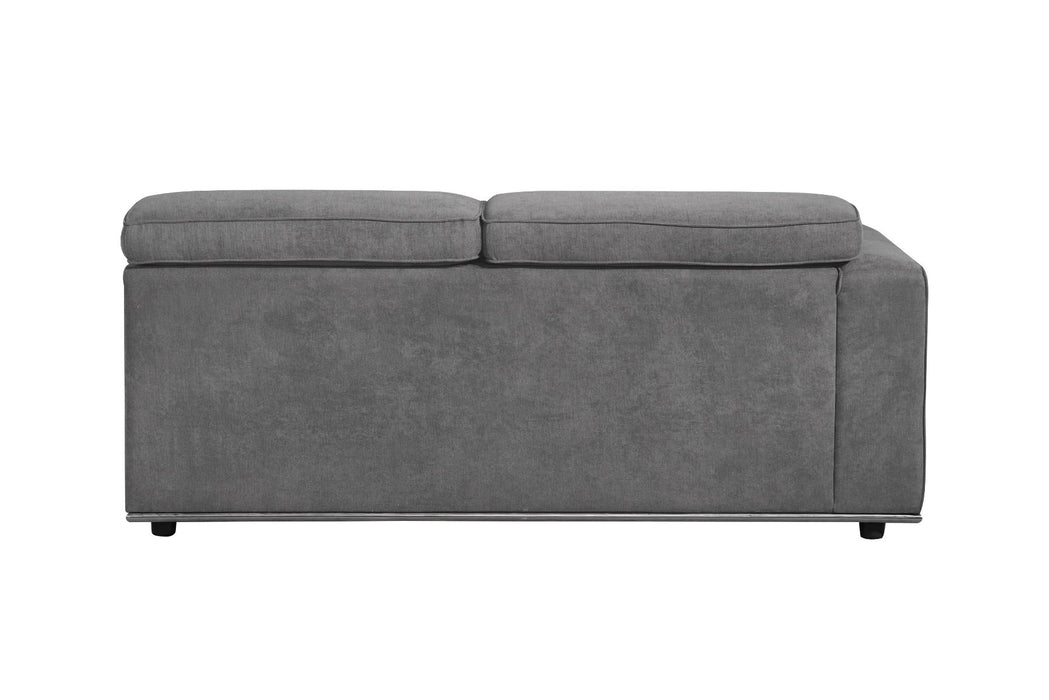 Alwin - Modular Lf Sofa - Dark Gray Fabric ACME