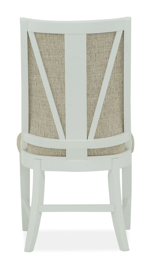 Heron Cove - Upholstered Host Side Chair (Set of 2) - Dark Brown Magnussen Furniture