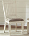Bolanburg - Dining UPH Side Chair (Set of 2) - Rake Back - Brown / Beige Signature Design by Ashley®