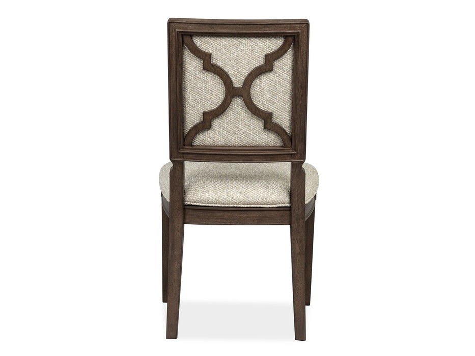 Jubilee - Upholstered Side Chair (Set of 2) - Brown / White Magnussen Furniture