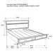 Corbin - Glittering Bedroom Set Furniture Max