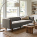 3 Seater Sofa With Armrests For Living Room Noble House