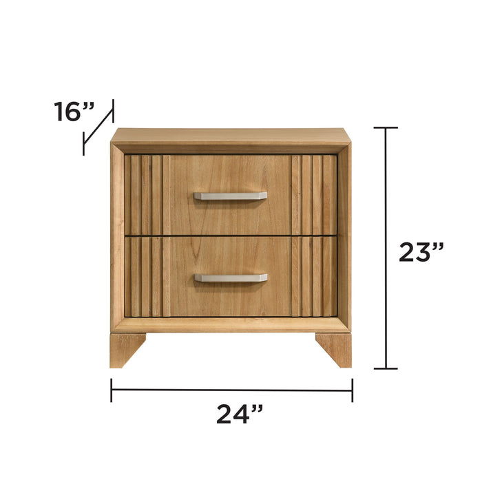 Hugo - Nightstand With Full Extension Drawer Matrix Furniture Group
