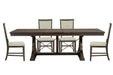 Westley Falls - Extendable Trestle Dining Table Set Magnussen Furniture