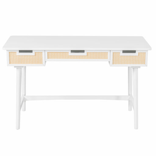 Writing Desk With 3 Drawers For Living Room Noble House