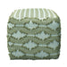 Rowan - Square Pouf Ottoman - Natural Simpli-Home