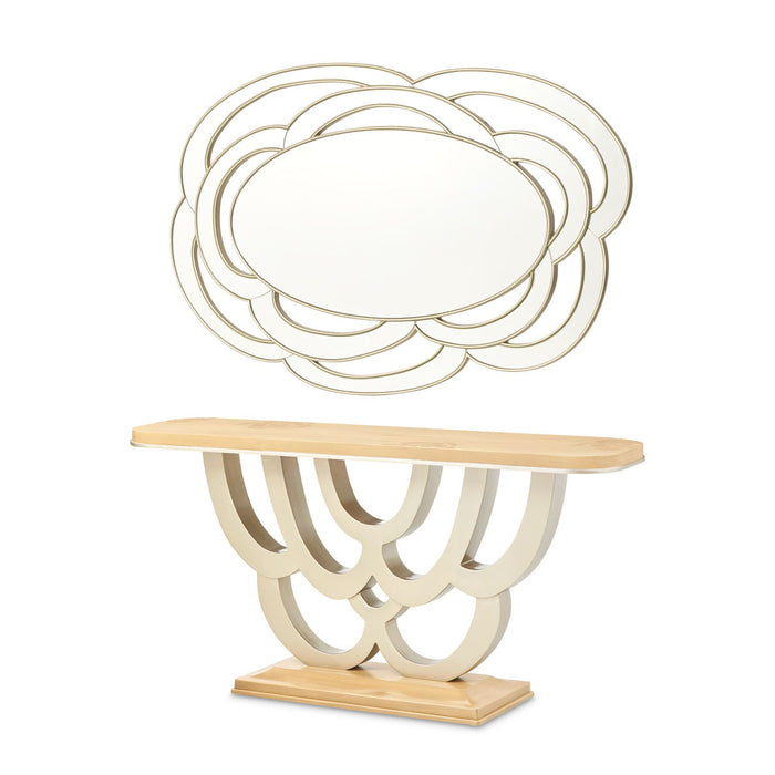 Camellia Field - Living Room Console Table Michael Amini
