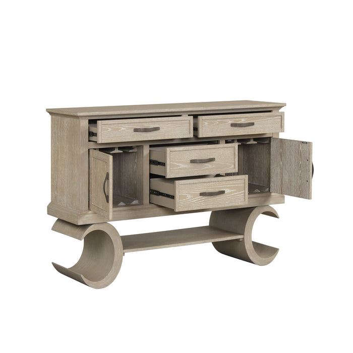 Gwendolyn - Server - Cerused Taupe New Classic