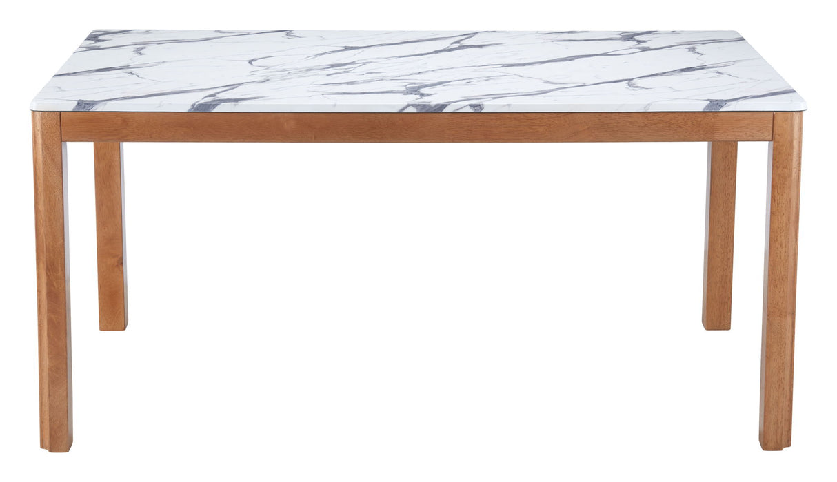 Jemy - Dining Table - White Zuo Modern