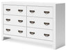 Binterglen - Dresser - White Signature Design by Ashley®