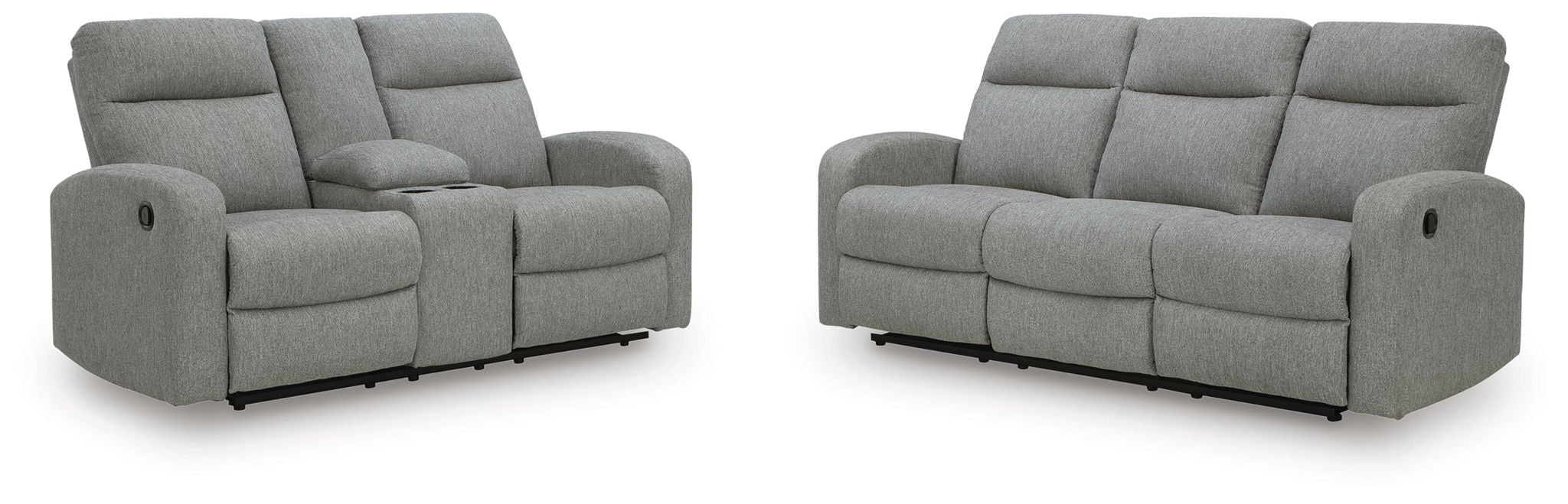 Gauntlet - 2 Pc. - Reclining Sofa And Loveseat - Sterling Signature Design by Ashley®