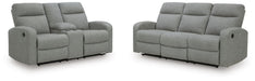 Gauntlet - 2 Pc. - Reclining Sofa And Loveseat - Sterling Signature Design by Ashley®