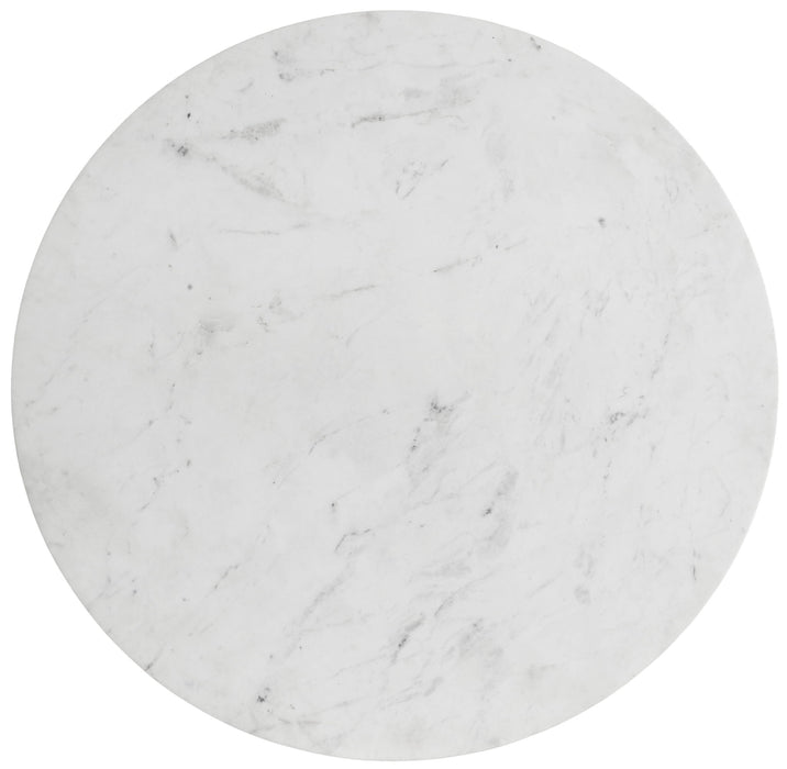 Emery - Marble/Stone Dining Table - White Meridian Furniture