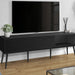 TV Stand, Media Entertainment Center, Storage Cabinet, Console, Storage Shelves, Bedroom, Living Room, Contemporary, Modern - Black 8th Street