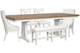 Kingston - Extendable Trestle Dining Table Set Magnussen Furniture