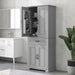 Bathroom Storage Cabinet With Doors And Drawer, Adjustable Shelf Hearth and Haven