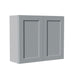 Shaker Wall Cabinet With Soft Close Hinges, Adjustable Shelves, Double Door Home Essentials
