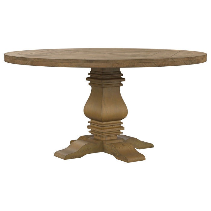 Rhea - Round Dining Table - Rustic Furniture Max