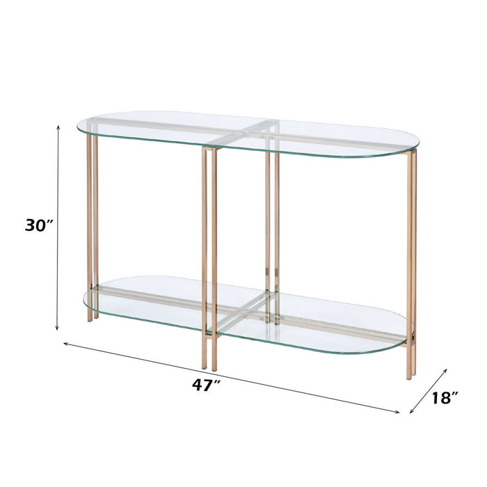 Veises - Sofa Table - Champagne ACME