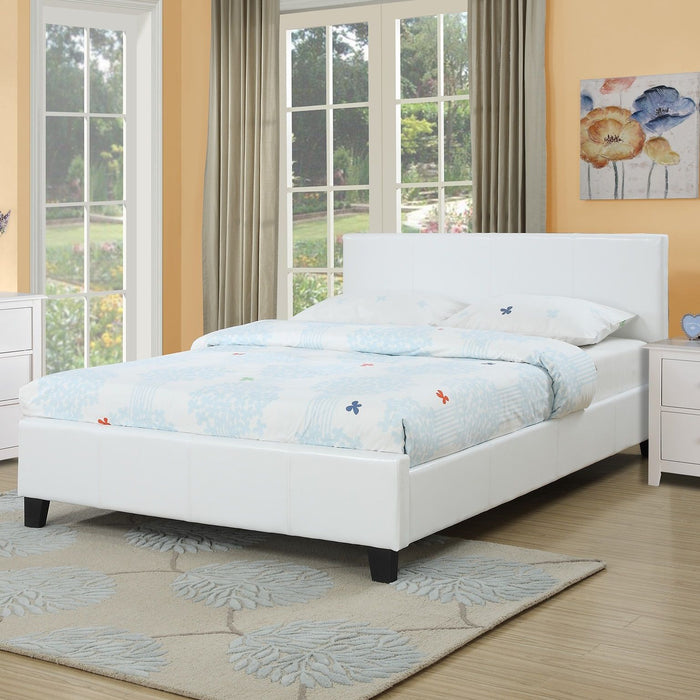 Upholstered Bed With Adjustable Headboard Home Essentials