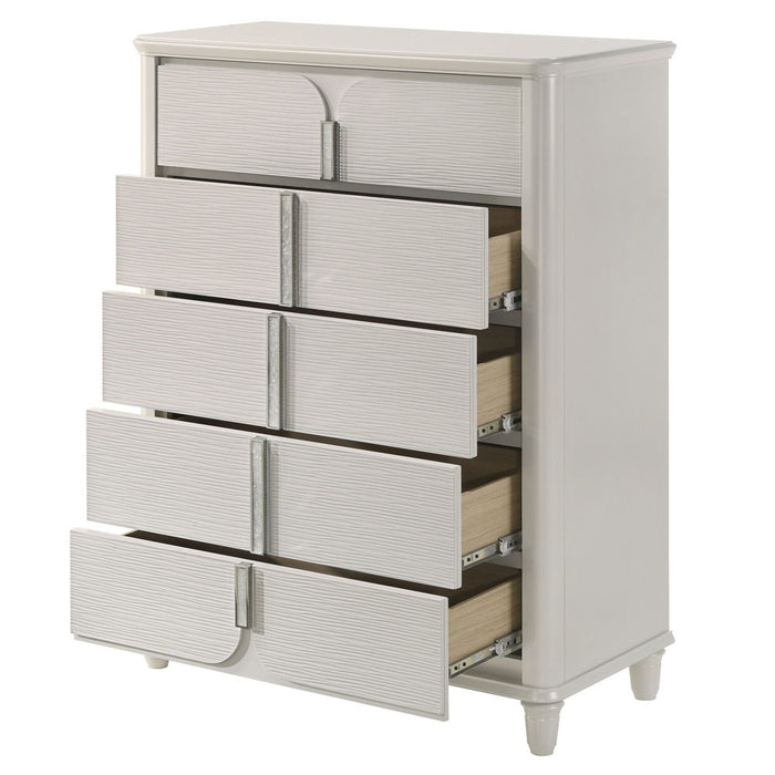 Laveda - Chest - Pearl White ACME
