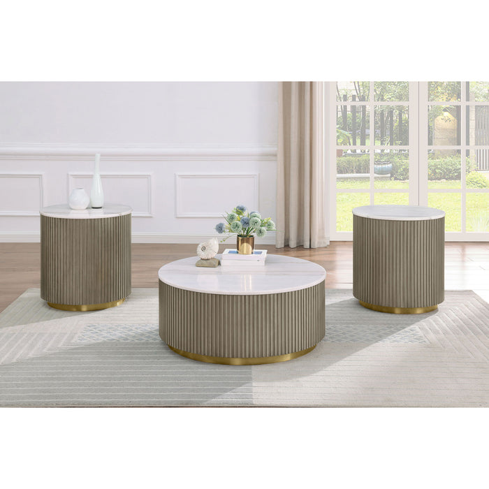 Sennewald - Round Table Set Furniture Max