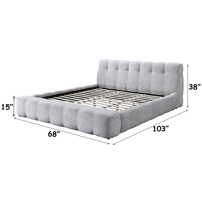 Hannah - Queen Bed - Gray Home Essentials