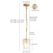 Adjustable Cylindrical Pendant Light Daily Nest