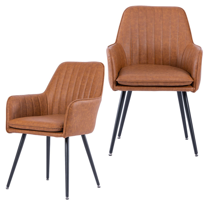 Modern Mid Back Dining Chairs Home Essentials