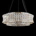 Michael Amini Lighting - Galaxy 24" Round LED Crystal Chandelier - Chrome Michael Amini