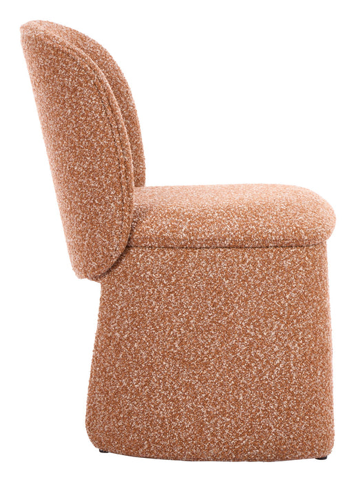 Citrine - Dining Chair (Set of 2) - Biscuit Brown Zuo Modern