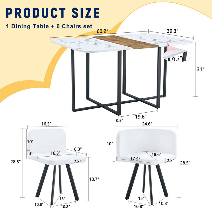 Dining Chair (Set of 6) Home Essentials