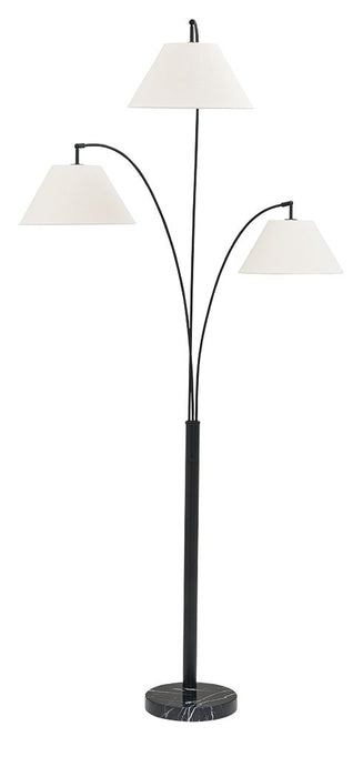 Gibbswellner - Metal Arc Lamp - Black Signature Design by Ashley®