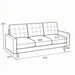 3 Seat Sofa Couch With Tufted Back Upholstered Couch For Living Room US Pride