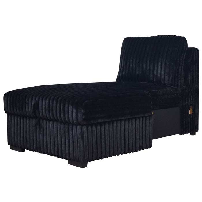 Bliss - RAF Storage Chaise - Midnight