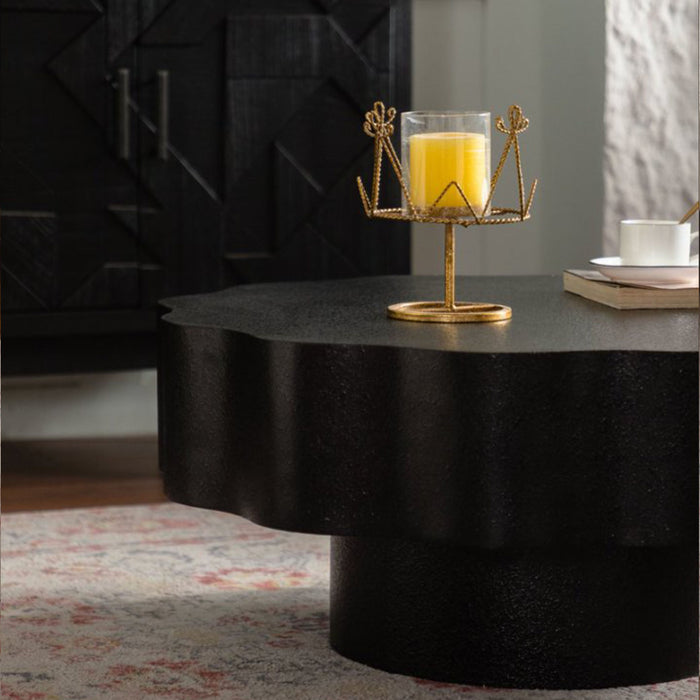Scalloped Coffee Table Home Essentials