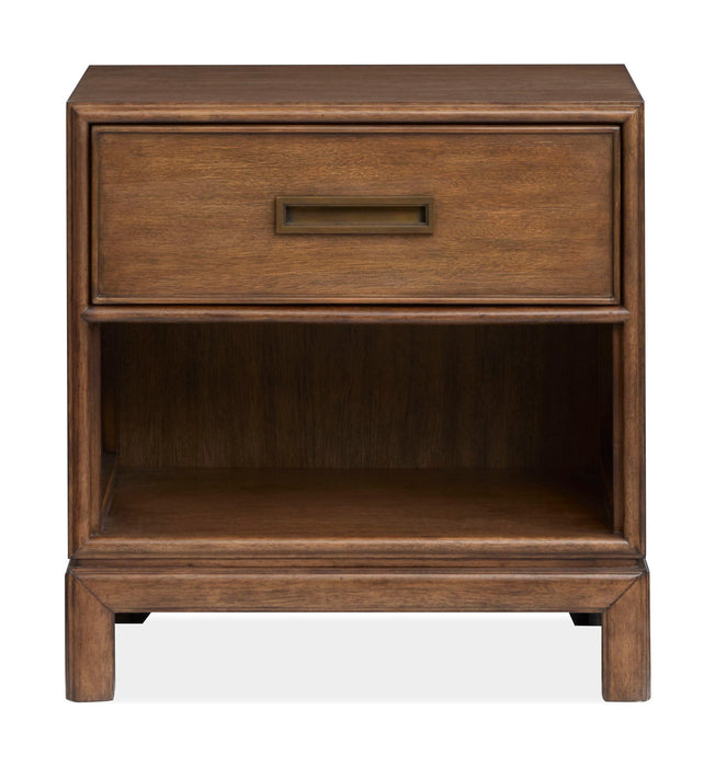 Ridgefield - Open Nightstand - Russet Magnussen Furniture
