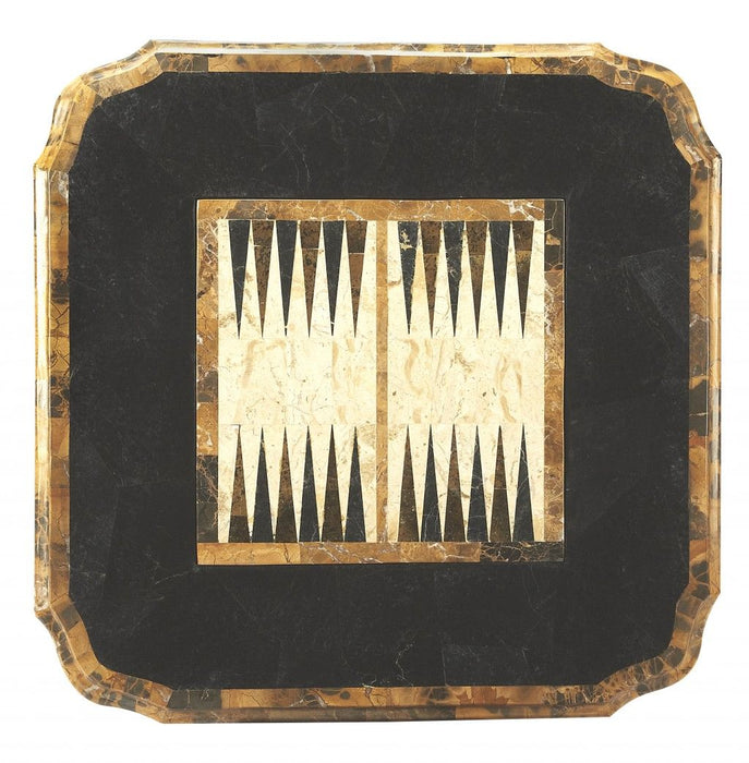 Game Table - Fossil Stone