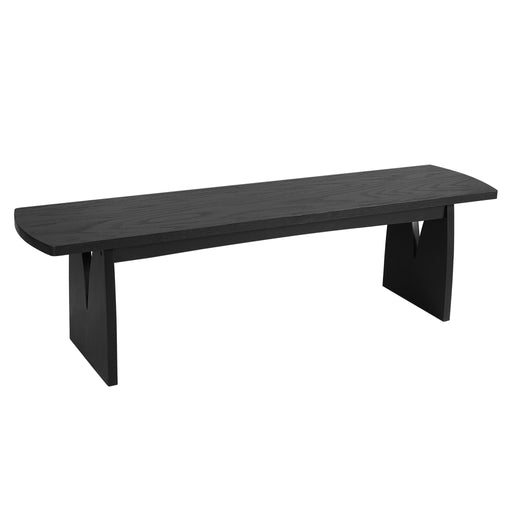 Dining Bench For Kitchen - Black Noble House