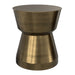Allegra - Side Table - Antique Brass Simpli-Home