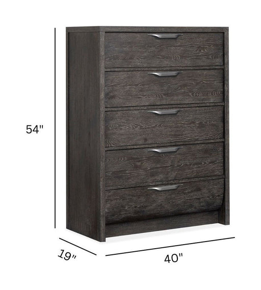 Kinsley - Drawer Chest - Black Heron Magnussen Furniture