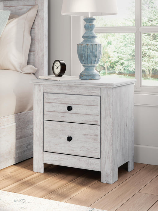 Makidern - Two Drawer Night Stand Signature Design by Ashley®