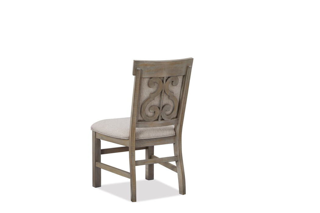 Tinley Park - Dining Side Chair With Upholstered Seat & Back (Set of 2) - Dove Tail Gray Magnussen Furniture