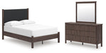 Pamytta - Upholstered Platform Bedroom Set Signature Design by Ashley®